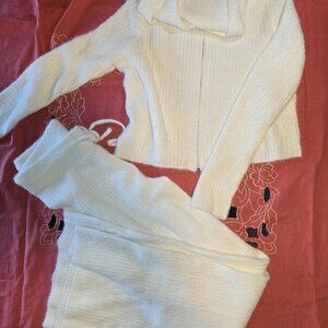 Gianni Bini 2-Piece Jacket and Pants Sweater Set